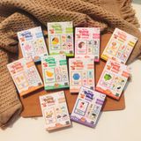 Thẻ học thông minh Mini Flashcard song ngữ Anh - Việt nhiều chủ đề cho bé