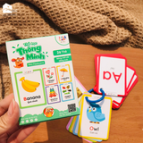 Thẻ học thông minh Mini Flashcard song ngữ Anh - Việt nhiều chủ đề cho bé