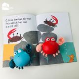 Đồ chơi nhà tắm: Cá voi, cá hề, cua, rùa, vịt vặn cót vui nhộn