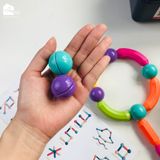 Đồ chơi - Bộ xếp hình Nam châm 72 chi tiết - Đồ chơi xếp hình từ tính - Thông Minh An Toàn Cho Bé