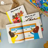 Sách cho bé 0-3 tuổi - Kun và Ma (Combo 3 cuốn)