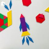 Đồ chơi MONTESSORI - Bộ ghép hình khối gỗ 155 chi tiết cho bé phát triển trí tuệ