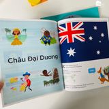 Sách cho bé 3-6 tuổi - Cuốn Sách Tranh Đầu Tiên Về Quốc Kỳ