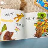 Sách song ngữ cho bé 0-6 tuổi - "Của tớ, của tớ, của tớ!” Nhím nói chẳng chần chờ