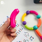 Đồ chơi - Bộ xếp hình Nam châm 72 chi tiết - Đồ chơi xếp hình từ tính - Thông Minh An Toàn Cho Bé