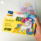 Bộ sáp màu Thiên Long Colokit 16 màu CR-C040