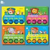Sách cho bé 3-6 tuổi - Hỏi đáp thông minh Rèn luyện não trái não phải (Bán lẻ)