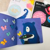 Sách Ehon - Set 3 cuốn Moi Moi và những người bạn - Dành cho trẻ từ 0-2 tuổi