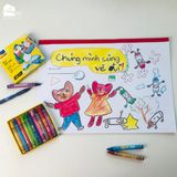 Vở tập vẽ cho các bé - Khổ A4