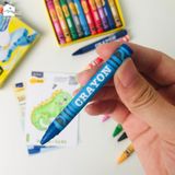 Màu sáp Thiên Long Colokit 10 màu tươi sáng dành cho bé từ 3 tuổi, tiêu chuẩn Châu Âu, an toàn cho các bé