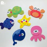 Đồ chơi - Hộp ghép hình puzzle 3-6 mảnh gỗ - Hộp sắt chắc chắn