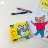 Màu sáp Thiên Long Colokit 10 màu tươi sáng dành cho bé từ 3 tuổi, tiêu chuẩn Châu Âu, an toàn cho các bé