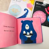 Sách Ehon - Set 3 cuốn Moi Moi và những người bạn - Dành cho trẻ từ 0-2 tuổi