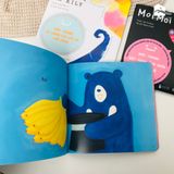 Sách Ehon - Set 3 cuốn Moi Moi và những người bạn - Dành cho trẻ từ 0-2 tuổi