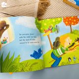 Sách song ngữ cho bé 0-6 tuổi - "Của tớ, của tớ, của tớ!” Nhím nói chẳng chần chờ