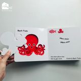 Sách bìa cứng cho bé 0-3 tuổi - Cùng chơi trốn tìm (Bán lẻ - Tập 2,5,6,7,8)
