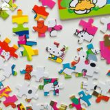 Đồ chơi bộ tranh xếp hình, ghép hình bằng gỗ 60 mảnh puzzle phát triển tư duy trí tuệ cho bé - tranh ghép gỗ 60 miếng