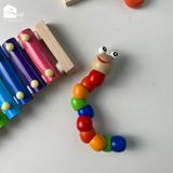 Đồ chơi gỗ - Bộ 6 Món (7 sắc cầu vồng)
