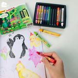 Bút sáp màu Jumbo 12 màu Thiên Long Colokit CR-C034 - Màu cao cấp