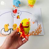 Đồ chơi - Gà nhảy vặn cót cho bé