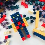 Đồ chơi - Hộp xếp hình Lego 520 chi tiết cho bé sáng tạo