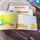 Sách Combo Ehon Nhật Bản - Bút Sáp Màu Đen (Bộ 3 tập)