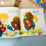 Sách song ngữ cho bé 0-6 tuổi - "Của tớ, của tớ, của tớ!” Nhím nói chẳng chần chờ