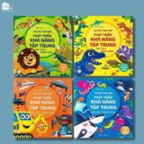 Sách - Combo 4 cuốn "Tìm kiếm thông minh - Phát triển khả năng tập trung"