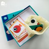 Đồ chơi MONTESSORI - Bộ ghép hình gỗ Shapes Puzzle các loài động vật (29 chi tiết)