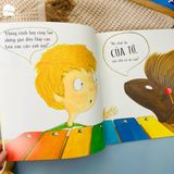 Sách song ngữ cho bé 0-6 tuổi - "Của tớ, của tớ, của tớ!” Nhím nói chẳng chần chờ