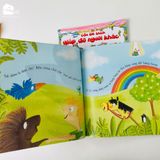 Sách song ngữ cho bé 0-6 tuổi - "Của tớ, của tớ, của tớ!” Nhím nói chẳng chần chờ