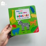 Sách bìa cứng cho bé 0-3 tuổi - Cùng chơi trốn tìm (Bán lẻ - Tập 2,5,6,7,8)
