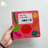 Sách bìa cứng cho bé 0-3 tuổi - Cùng chơi trốn tìm (Bán lẻ - Tập 2,5,6,7,8)