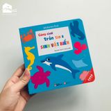 Sách bìa cứng cho bé 0-3 tuổi - Cùng chơi trốn tìm (Bán lẻ - Tập 2,5,6,7,8)