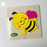 Đồ chơi - Tranh ghép hình gỗ nổi 3D (Nhiều mẫu)
