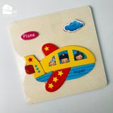Đồ chơi - Tranh ghép hình gỗ nổi 3D (Nhiều mẫu)