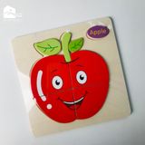 Đồ chơi - Tranh ghép hình gỗ nổi 3D (Nhiều mẫu)