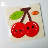 Đồ chơi - Tranh ghép hình gỗ nổi 3D (Nhiều mẫu)