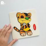 Đồ chơi - Tranh ghép hình gỗ nổi 3D (Nhiều mẫu)