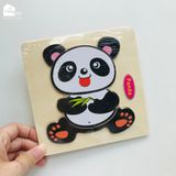 Đồ chơi - Tranh ghép hình gỗ nổi 3D (Nhiều mẫu)