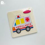 Đồ chơi - Tranh ghép hình gỗ nổi 3D (Nhiều mẫu)
