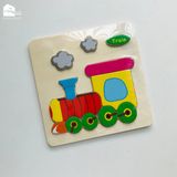 Đồ chơi - Tranh ghép hình gỗ nổi 3D (Nhiều mẫu)