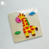 Đồ chơi - Tranh ghép hình gỗ nổi 3D (Nhiều mẫu)