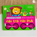 Sách cho bé 3-6 tuổi - Hỏi đáp thông minh Rèn luyện não trái não phải (Bán lẻ)