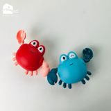 Đồ chơi nhà tắm: Cá voi, cá hề, cua, rùa, vịt vặn cót vui nhộn