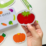 Đồ Chơi Ghép Hình 2 Mảnh Hộp Sắt (Shapes Puzzle) giúp bé rèn luyện sự tập trung và phát triển tư duy