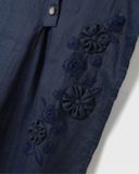 Đầm Linen Trăng Non