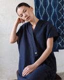 Đầm Linen Trăng Non