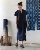 Đầm Linen Trăng Non