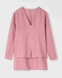 Áo Linen Hồng Khô